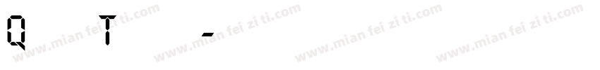 Quartz Typeface字体转换